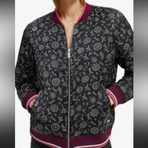 Scotch & Soda Reversible Patterned Bomber Jacket